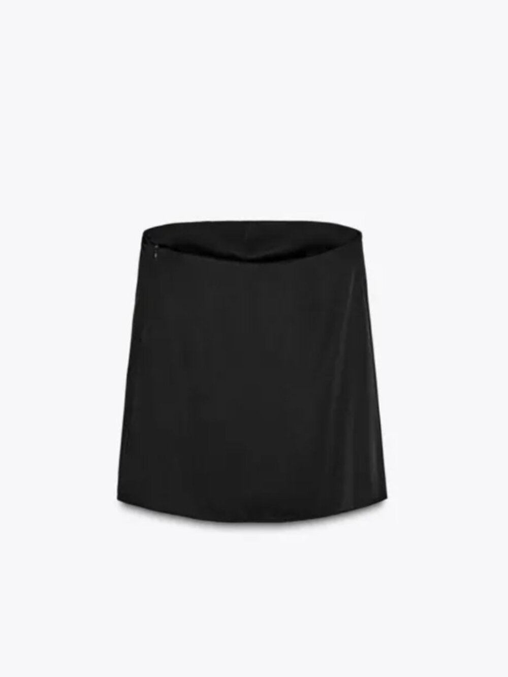 Zara Satin Bandeau Top Black Size S New With Tags NWT ✨ - Picture 5 of 8